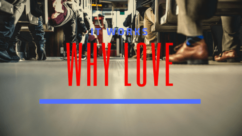 Bus with the title It Works